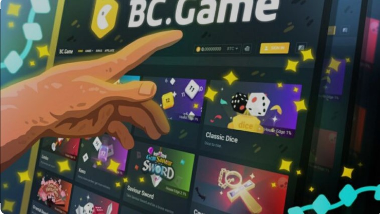 BC.Game FR  Plongée dans l'univers des jeux de casino blockchain